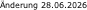 Änderung 28.06.2026